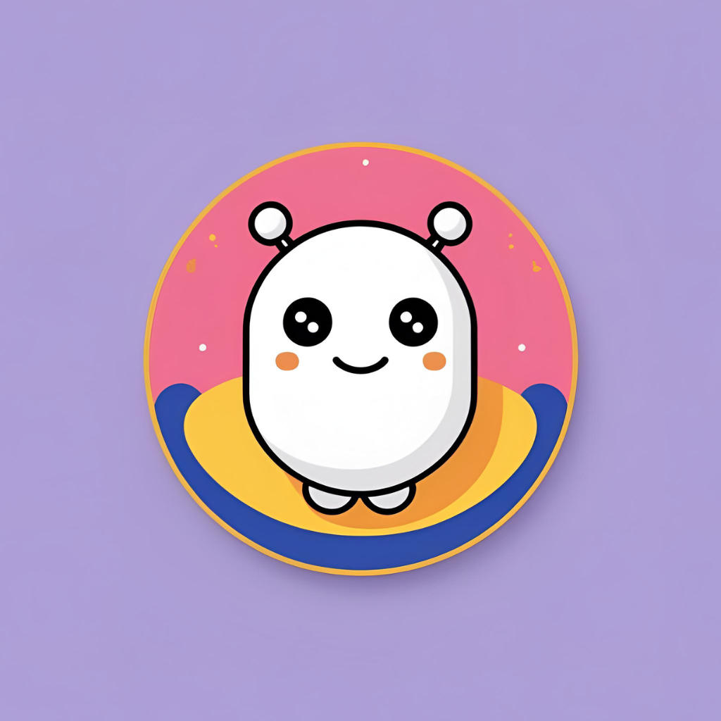 Cute character icon